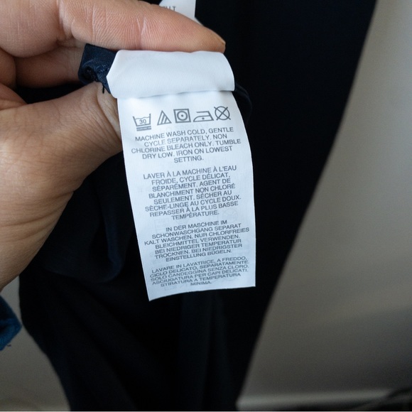 J.CREW Navy Blue Sleeveless Maxi Dress - Picture 7 of 8